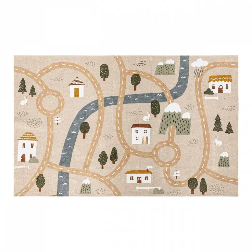 Tapis enfant 100x150 cm route