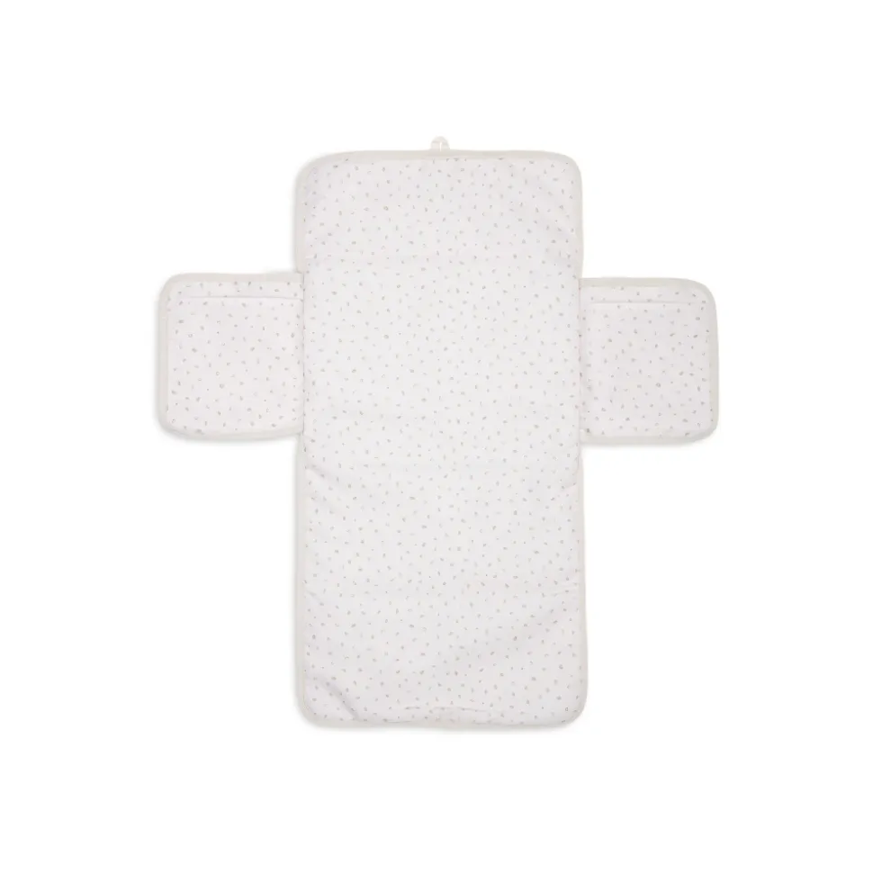 Tapis à langer nomade cloudy rib oatmeal