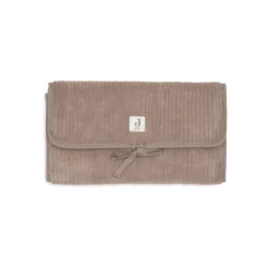 Tapis à langer nomade cloudy rib milky coffee