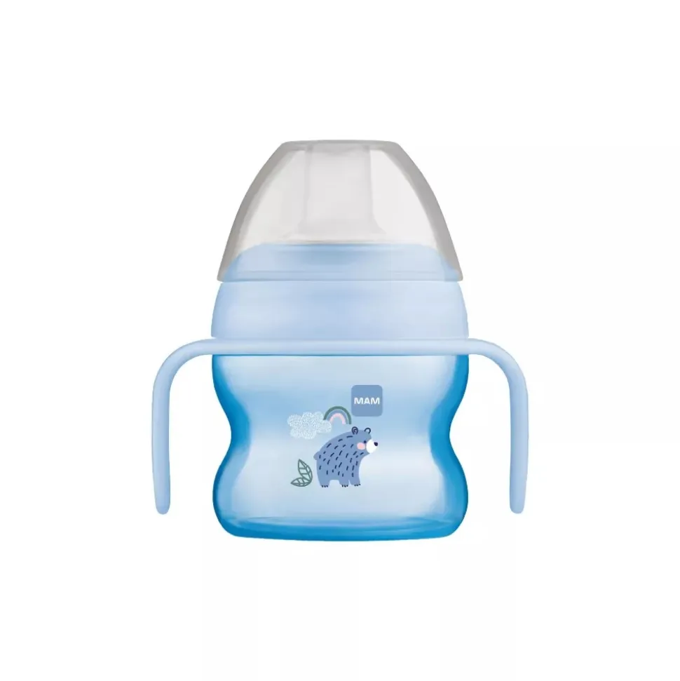 Tasse à bec souple 150ml 6mois+ coloris aléatoire