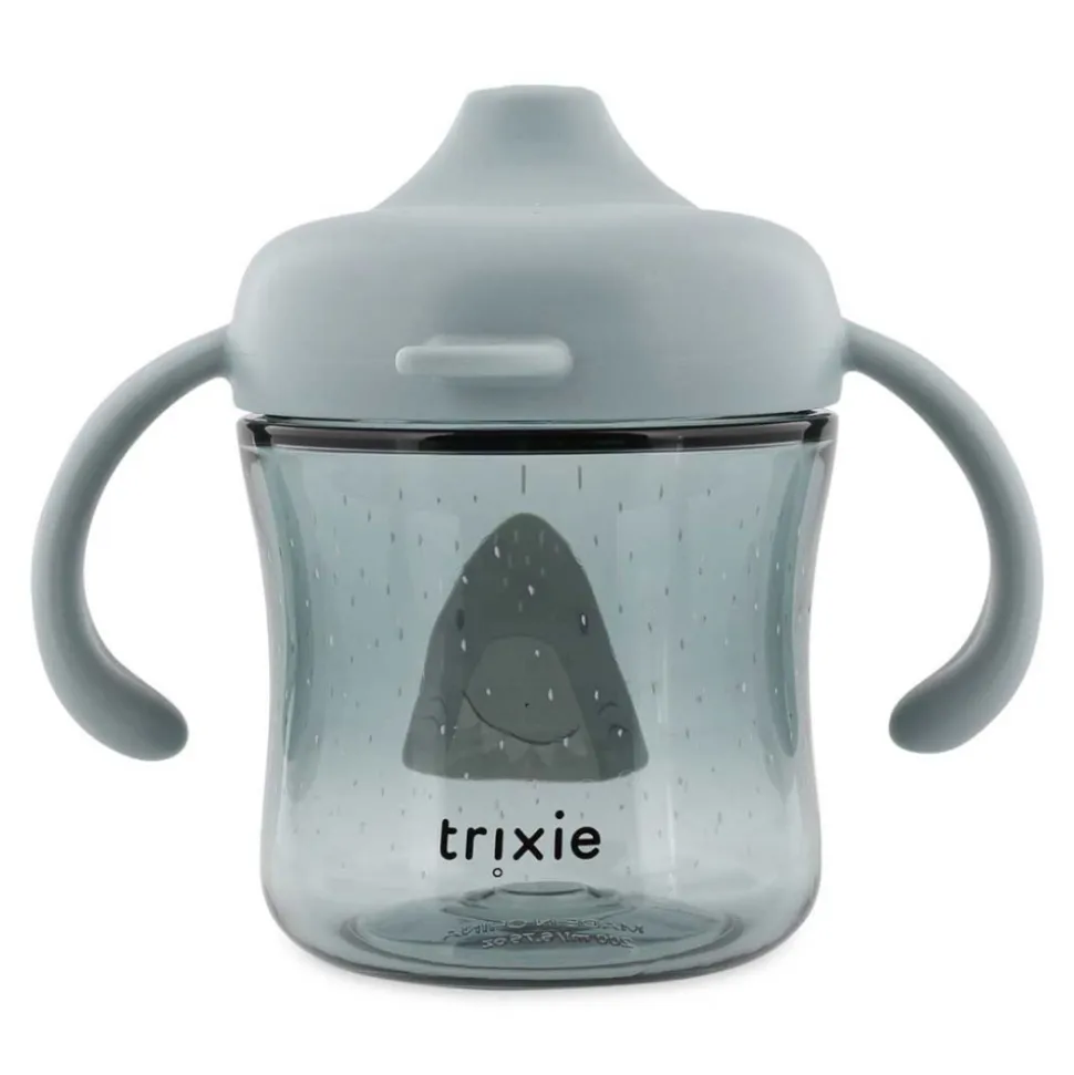 Tasse d'apprentissage avec poignées en silicone - mr. shark