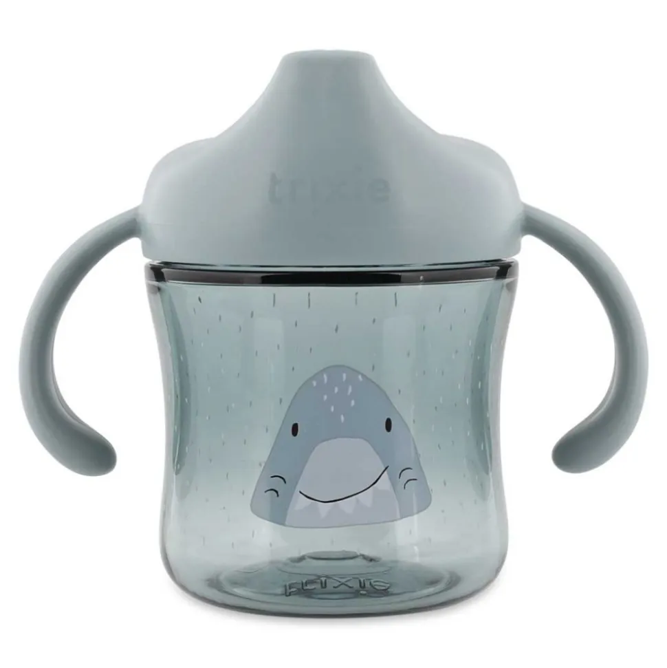 Tasse d'apprentissage avec poignées en silicone - mr. shark