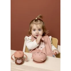 Tasse d'apprentissage avec poignées en silicone - mrs. cat