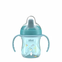 Tasse d'apprentissage bleu