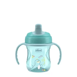 Tasse d'apprentissage bleu