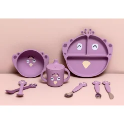Tasse d'apprentissage en silicone - mrs. peacock