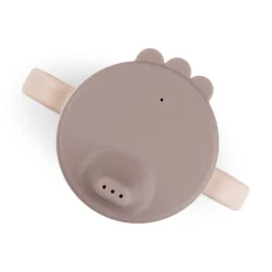 Tasse d'apprentissage happy dots rose