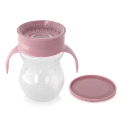 Tasse d'apprentissage 270 ml rose