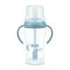 Tasse d'apprentissage paille pm 260ml - 8m+ bleu