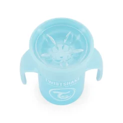 Tasse 360 degrés 230ml bleu pastel - 6m+