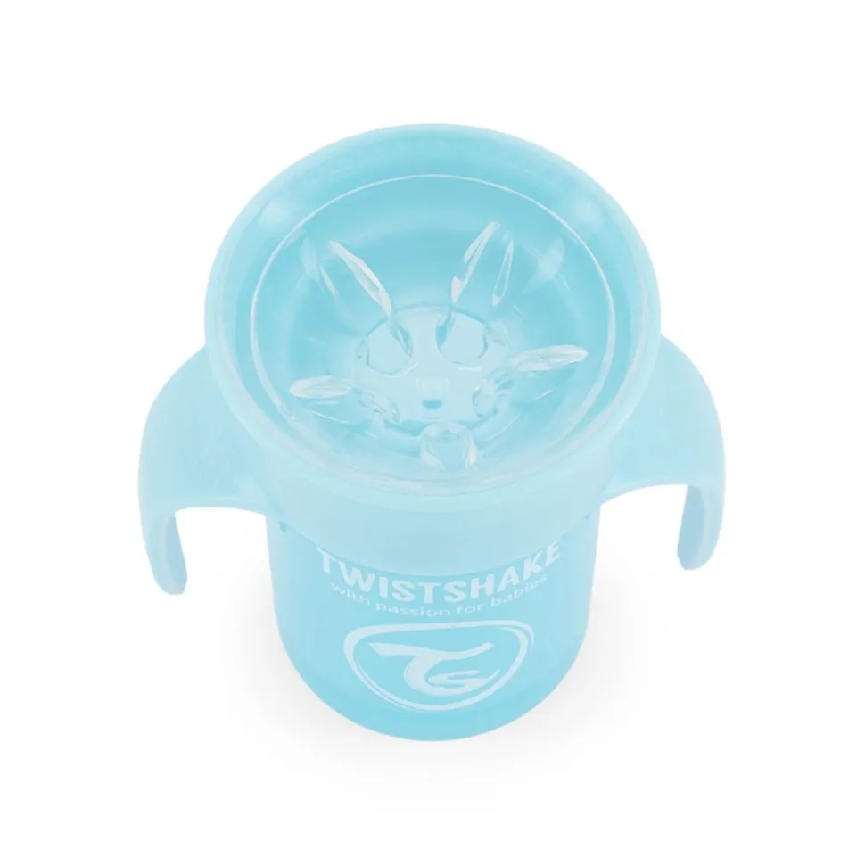 Tasse 360 degrés 230ml bleu pastel - 6m+