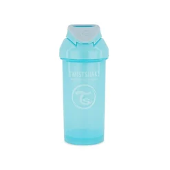 Tasse à paille 360ml bleu pastel - 6m+