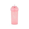 Tasse à paille 360ml rose pastel - 6m+