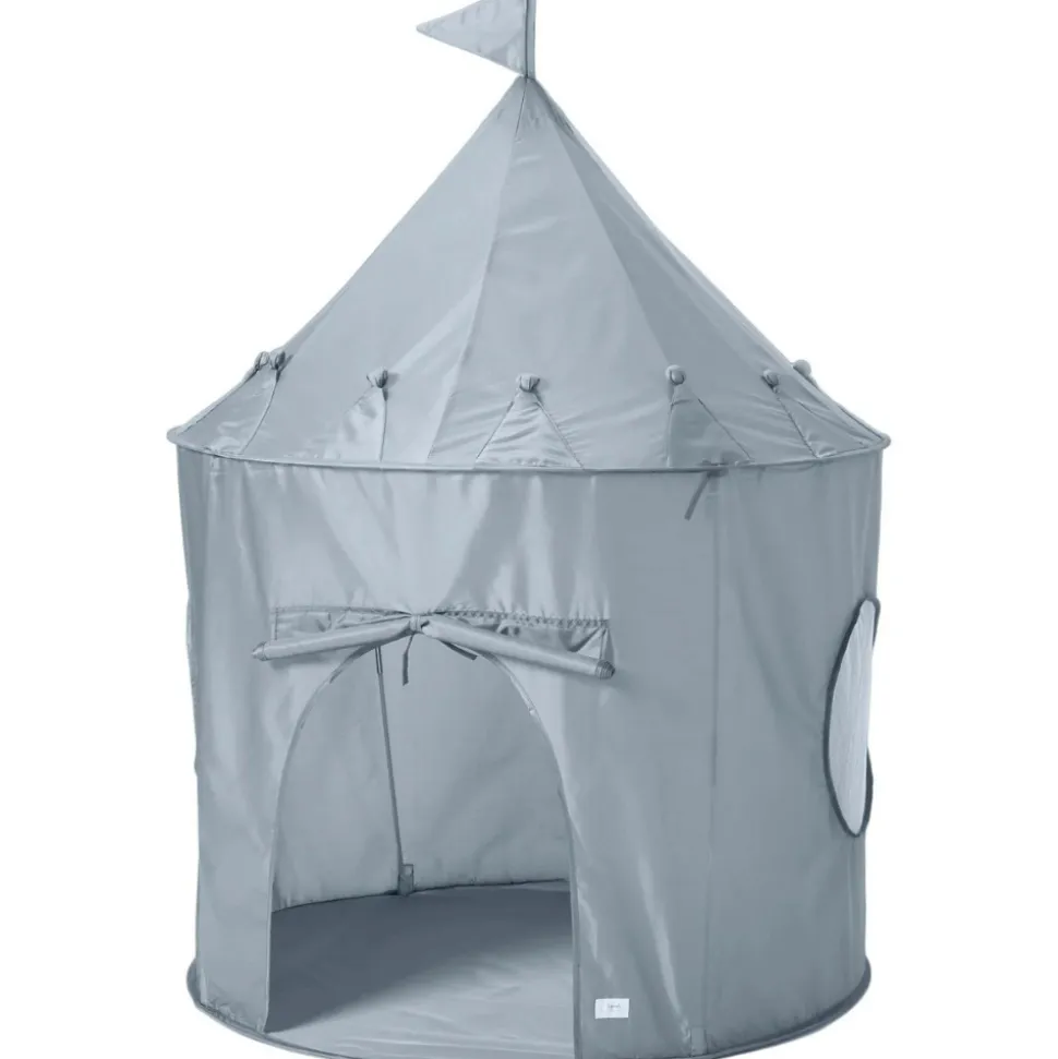 Tente en tissu enfant bleu