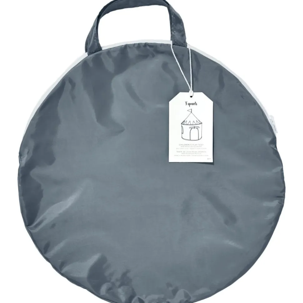 Tente en tissu enfant bleu