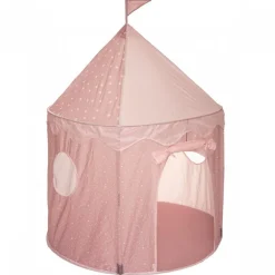 Tente en tissu enfant pop-up rose