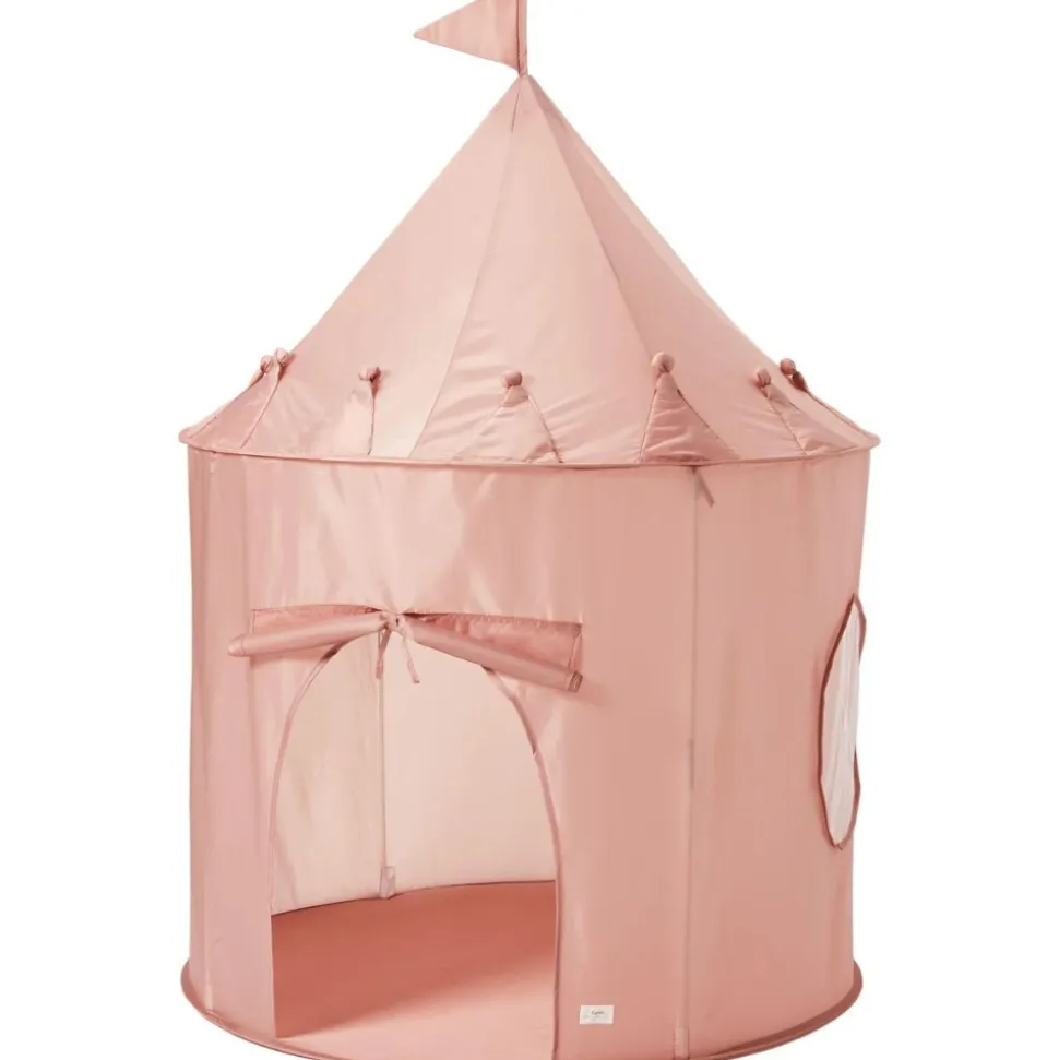 Tente en tissu enfant rose