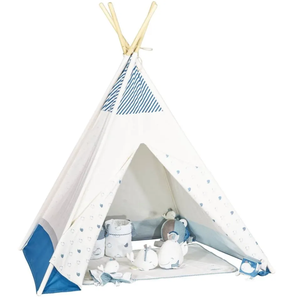 Tipi blue baleine