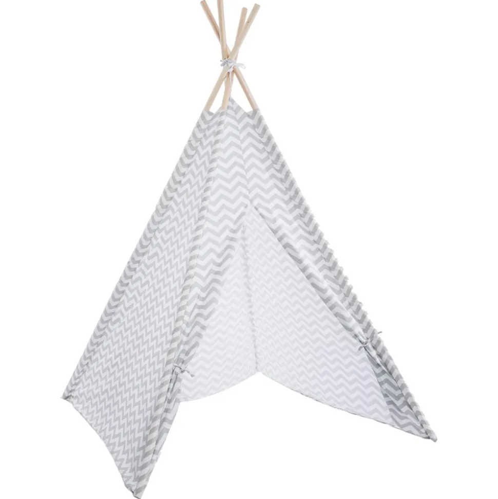 Tipi chevron gris