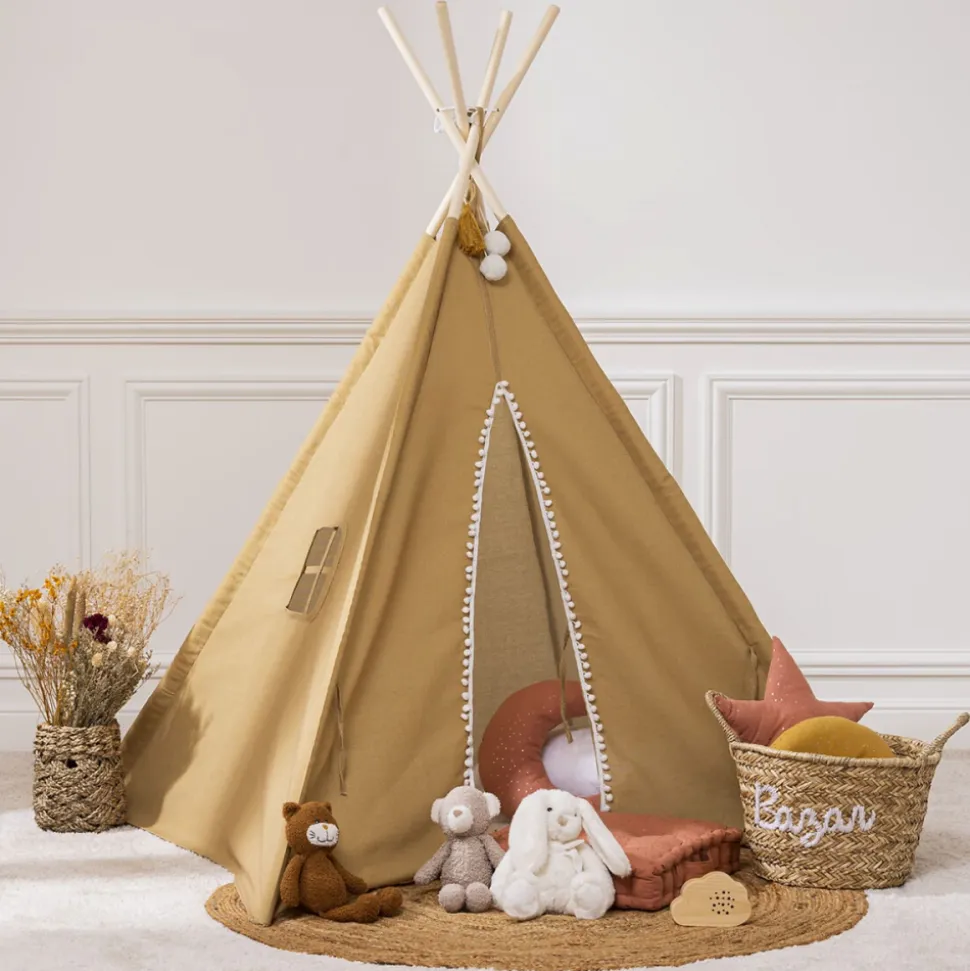 Tipi enfant wapi ocre