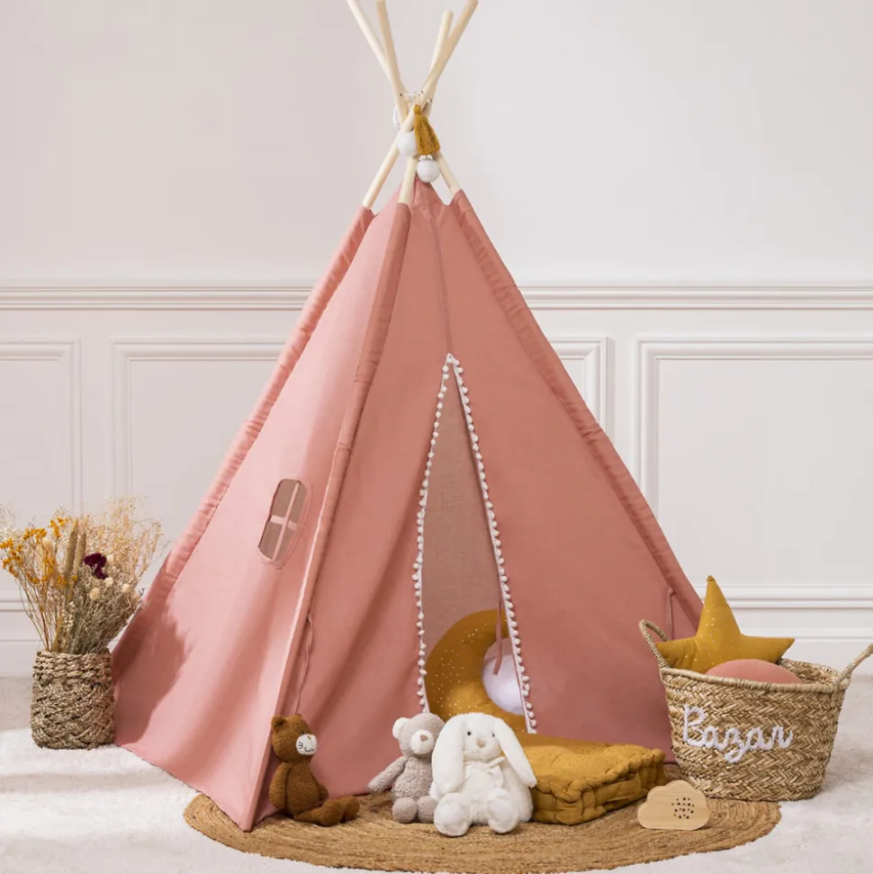 Tipi enfant wapi terracotta