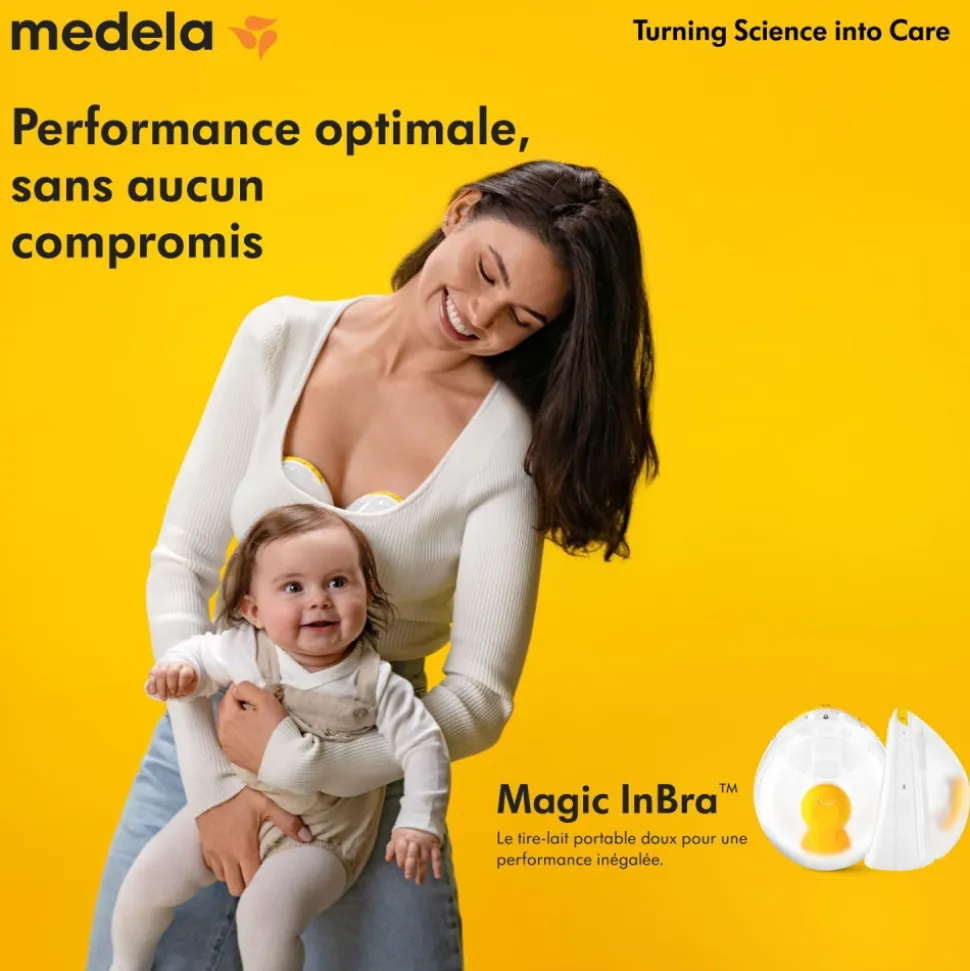 Tire-lait électrique double magic inbra