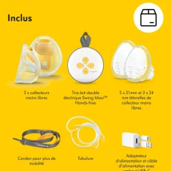 Tire-lait électrique double swing maxi