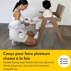 Tire-lait électrique double swing maxi