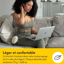 Tire-lait électrique double swing maxi