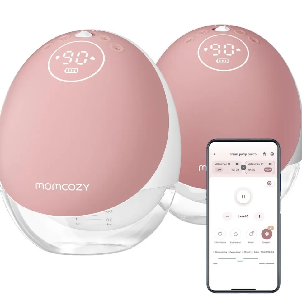 Tire-lait électrique portable m9 double mains libres mobile flow
