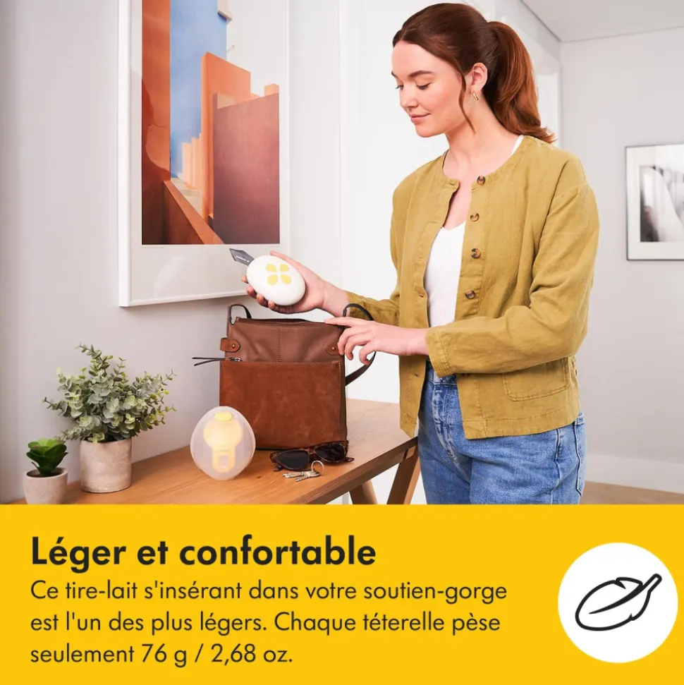 Tire-lait électrique solo mains-libres