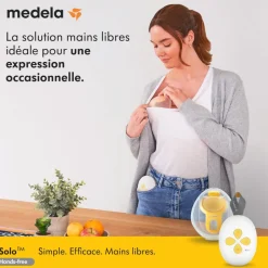 Tire-lait électrique solo mains-libres