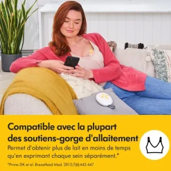 Tire-lait électrique solo mains-libres