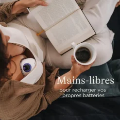 Tire-lait mains libres double