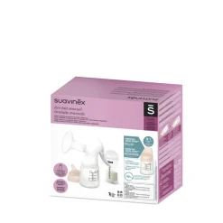 Tire-lait manuel avec biberon anti-colique zerø.zerø 120 ml