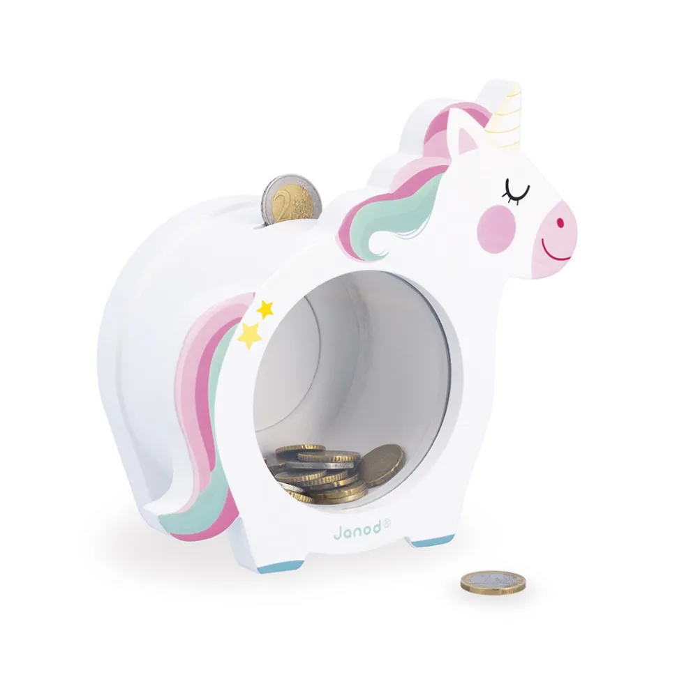 Tirelire pour enfant licorne