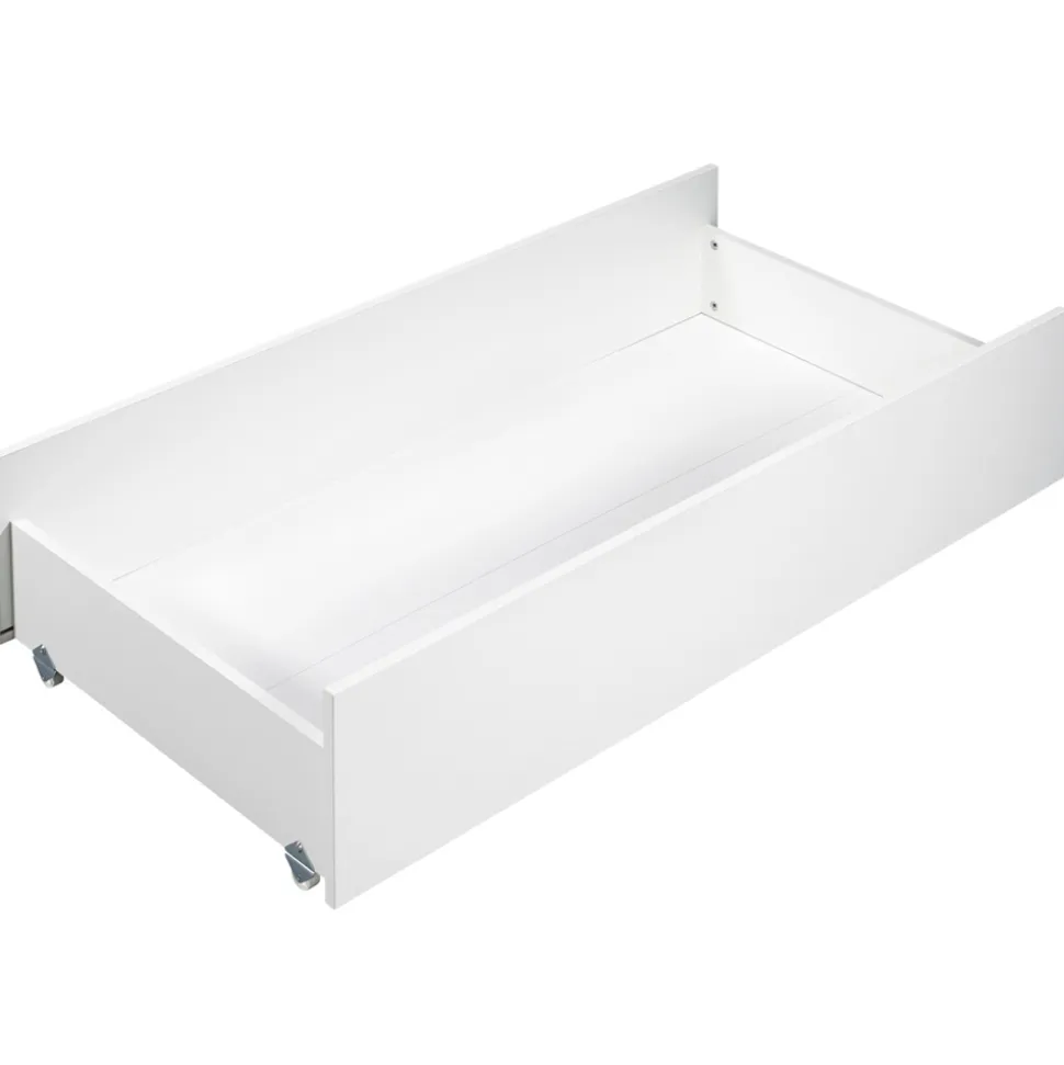 Tiroir pour lit bébé combiné évolutif 60x120cm blanc