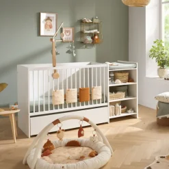 Tiroir pour lit chambre transformable avec roulettes first