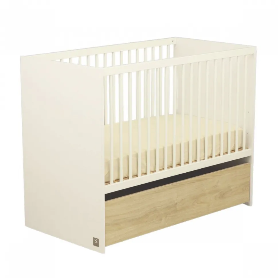 Tiroir sur roulettes pour lit paloma 60x120cm évolutif