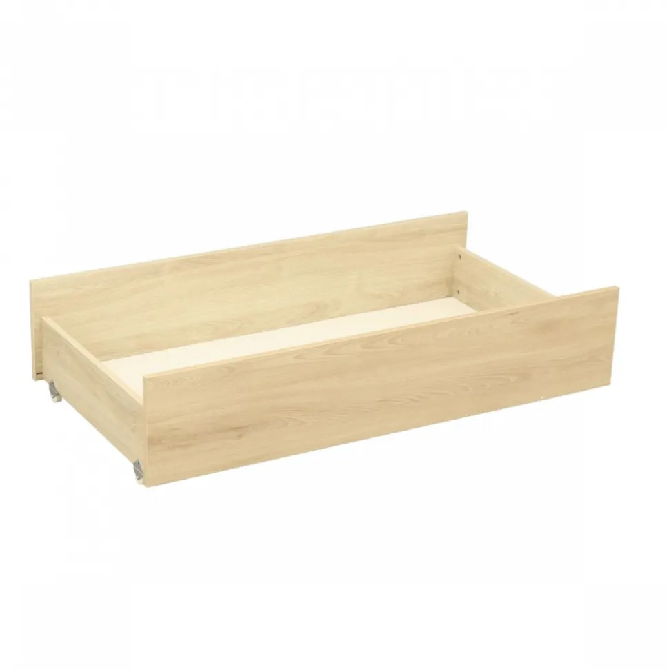Tiroir sur roulettes pour lit 60x120cm paloma bois