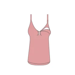 Top d’allaitement gainant seamless eco honey beige taille xl