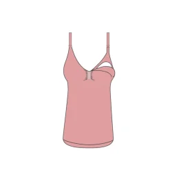 Top d’allaitement gainant seamless eco honey beige taille m