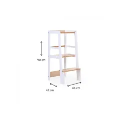 Tour d'apprentissage blanc naturel