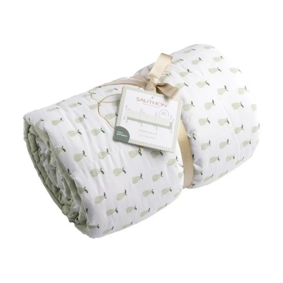 Tour de lit bébé botanica