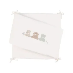 Tour de lit en veloudoux fluffy orso & lily