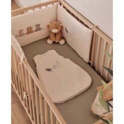 Tour de lit en veloudoux fluffy orso & lily
