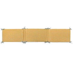 Tour de lit trois petits lapins - ocre