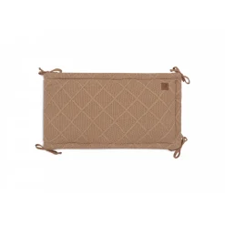 Tour de lit 180 x 30 cm check knit biscuit