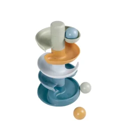 Tour en spirale bleu
