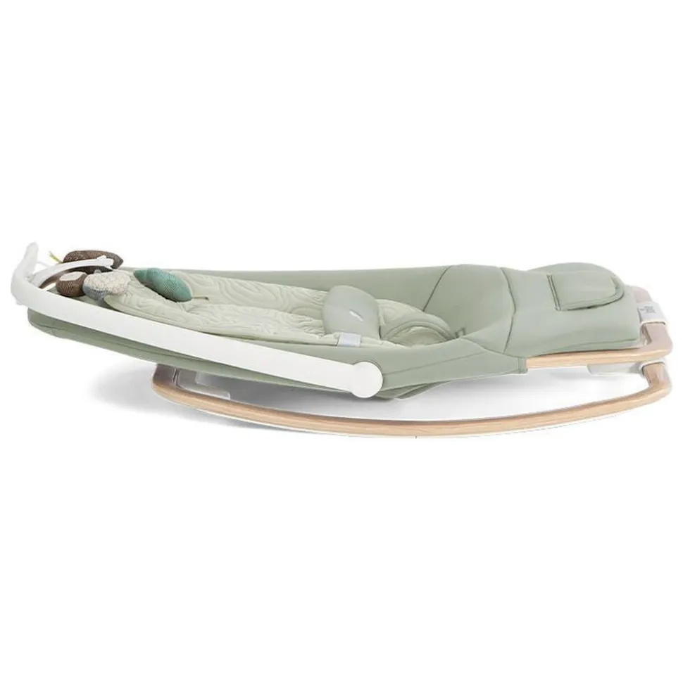 Transat balancelle 2 en 1 avec arche de jeux dreamer strata mist